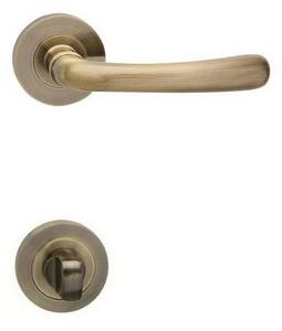Cobra Kování Dea-R (bronz česaný) Provedení: WC - klika/klika s otvorem pro WC, koupelna