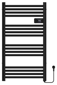 BPS-koupelny Elektrický koupelnový radiátor LOA BL 500W 54x96 cm, černý