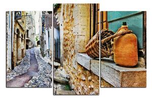 Obraz na plátně - Stará středomořská ulice 1151C (90x60 cm)