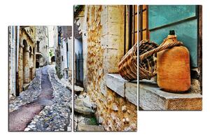 Obraz na plátně - Stará středomořská ulice 1151D (105x70 cm)