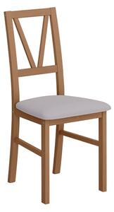 Pohodlná židle s čalouněným sedákem do jídelny Filo S