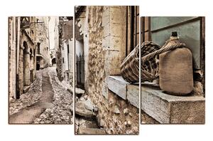 Obraz na plátně - Stará středomořská ulice 1151FC (150x100 cm)