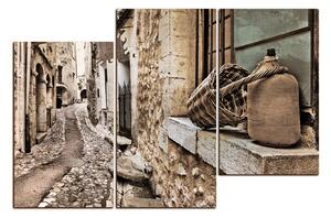 Obraz na plátně - Stará středomořská ulice 1151FD (120x80 cm)