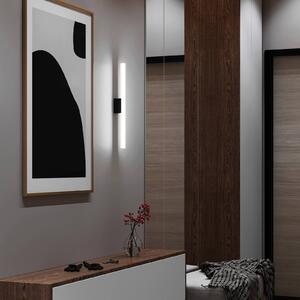 LED světlo v zrcadle Světelná lišta, černá matná