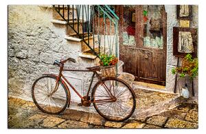 Obraz na plátně - Stará ulice v Itálii 1153A (75x50 cm)
