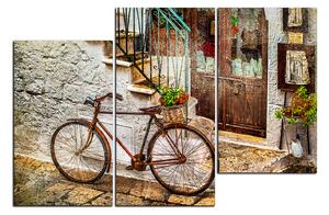 Obraz na plátně - Stará ulice v Itálii 1153D (105x70 cm)