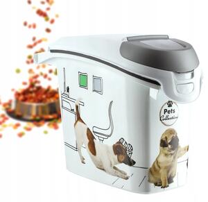 CURVER Kontejner a úložný box na granule pro psy, 15l/6kg DOG