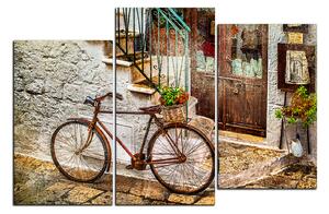 Obraz na plátně - Stará ulice v Itálii 1153C (120x80 cm)