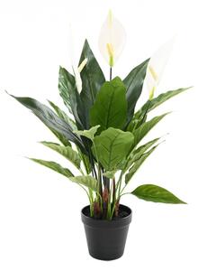 Umělá květina Spathiphyllum - Lopatkovec, 90cm