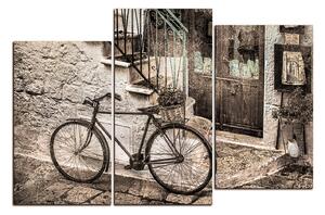 Obraz na plátně - Stará ulice v Itálii 1153FC (135x90 cm)