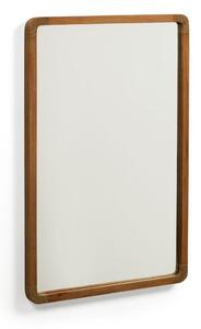 Nástěnné zrcadlo s dřevěným rámem 45x70 cm Shamel – Kave Home