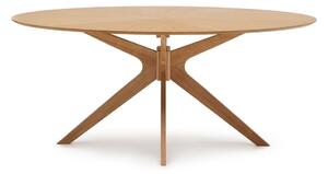 Jídelní stůl s deskou v dubovém dekoru 110x180 cm Naanim – Kave Home