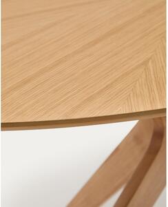 Jídelní stůl s deskou v dubovém dekoru 110x180 cm Naanim – Kave Home 5