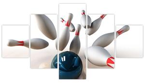 Obraz - Bowling (125x70 cm)