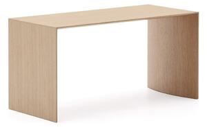 Konferenční stolek ve světle přírodní barvě v dekoru dubu 45x90 cm Litto – Kave Home