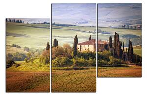 Obraz na plátně - Italská venkovská krajina 1156D (105x70 cm)