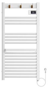BPS-koupelny Elektrický koupelnový radiátor YASUR WH ECO 500W, 50x105 cm, bílý