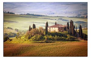 Obraz na plátně - Italská venkovská krajina 1156A (60x40 cm)