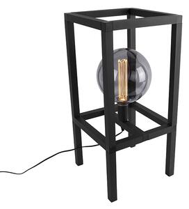 Průmyslová stolní lampa černá - Big Cage 2
