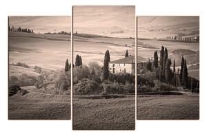 Obraz na plátně - Italská venkovská krajina 1156QC (120x80 cm)