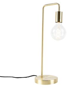 Mosazná stolní lampa ve stylu Art Deco - Facil