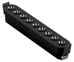 Mono LED zápustné svítidlo Ra>90 9Černá2700K