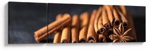 Obraz skořice (170x50 cm)