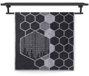 Osuška Veba GRAND 500 Cyberspace kamenná šedá Velikost: 70x140 cm