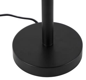 Moderní stolní lampa černá bez stínidla - Simplo