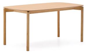 Jídelní stůl v dekoru jasanu 90x160 cm Indara – Kave Home