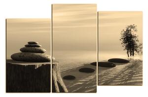 Obraz na plátně - Zen stones 1162FC (90x60 cm)