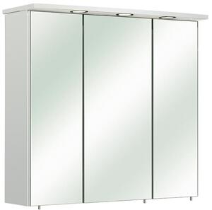 ZRCADLOVÁ SKŘÍŇKA, bílá, 75/72/20 cm Xora - Zrcadlové skříňky