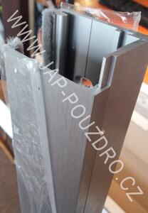 JAP TRIX ZERO pro dřevěné dveře - jednokřídlý posuv Šířka průchodu: 600 mm