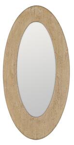 Nástěnné zrcadlo s rámem z kamene 60x120 cm Piedra – Ixia
