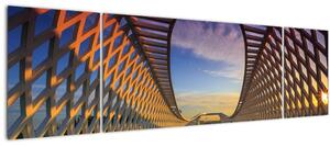 Obraz moderní architektury mostu (170x50 cm)