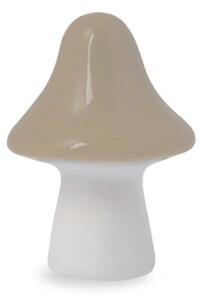 Podzimní dekorace Houba Bosten Beige 6 cm
