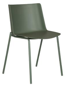 IDEPAR Designová jídelní židle CARMI - olivová
