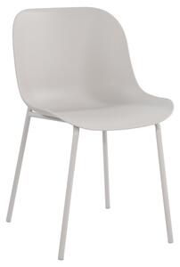 IDEPAR Designová jídelní židle ALUMA - béžová