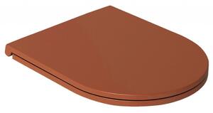 ISVEA - INFINITY WC sedátko, SLIM, Soft Close, Easy Take, terracotta 40KF0548I-S