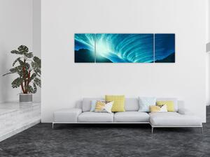 Obraz - Vlna z mraků (170x50 cm)