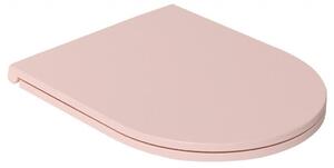 ISVEA - INFINITY WC sedátko, SLIM, Soft Close, Easy Take, růžová Salmon 40KF0541I-S