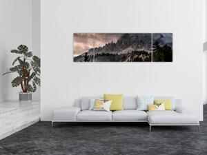 Obraz skalnatých hor (170x50 cm)