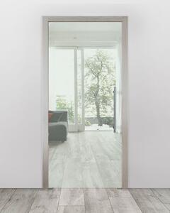 Celoskleněné dveře do pouzdra - Čiré Průchozí šířka (cm): 80, Průchozí výška (cm): 197