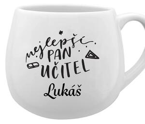 Personalizovaný keramický hrneček - NEJLEPŠÍ PAN UČITEL