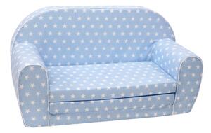 Dětská molitanová sedačka (hvězdy modré)