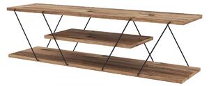 Hanah Home TV stolek Canaz 120 cm ořech