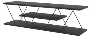 Hanah Home TV stolek Canaz 120 cm antracit