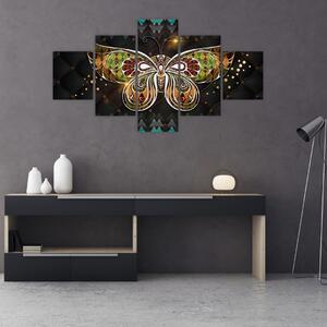 Obraz - Kouzelný motýl (125x70 cm)
