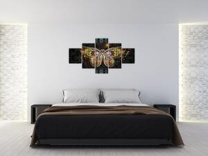 Obraz - Kouzelný motýl (125x70 cm)
