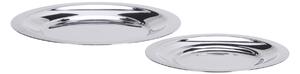 Kovový talířek Stainless Steel – set 2 ks